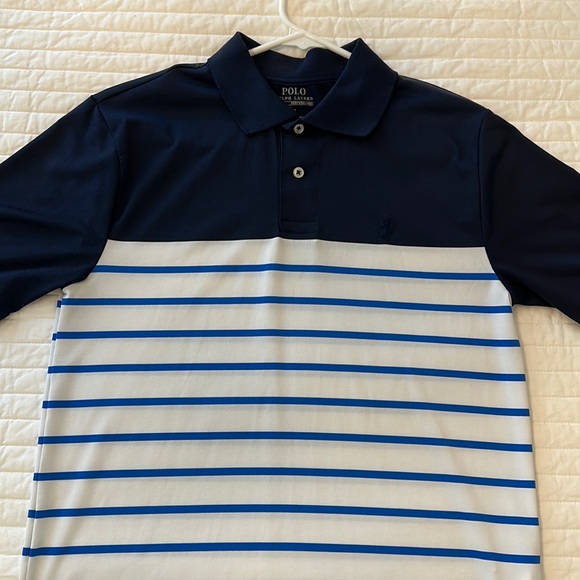 Boys polo Ralph Lauren performance polo shirt size lg. - Picture 1 of 3